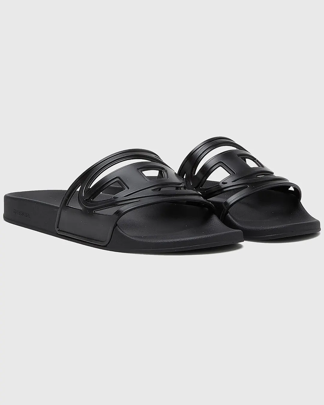 Diesel CLYDE W - Sandales de bain - black